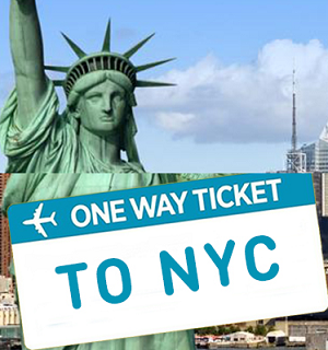 One ticket to New York please